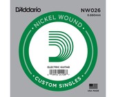 D'Addario NW034 .034 XL Nickel Wound Single String