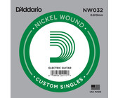 D'Addario NW034 .034 XL Nickel Wound Single String