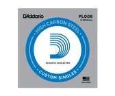 Ernie Ball 1015 .015 Plain Steel Single String