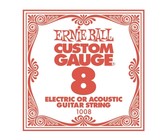 Ernie Ball 1309 .009 Loop End Stainless Steel Plain Banjo Single String