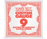 Ernie Ball 1309 .009 Loop End Stainless Steel Plain Banjo Single String