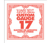 Ernie Ball 1309 .009 Loop End Stainless Steel Plain Banjo Single String