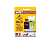 Strontium 128GB NITRO Micro SDXC A1 UHS-I (U3) Card with Adaptor