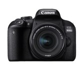 Canon 77D 24.2MP DSLR Camera with 18-135mm Lens - Black