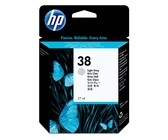 HP 38 Light Grey Pigment Ink Cartridge (C9414A)