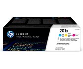 HP 201X 3-Pack Cyan/Magenta/Yellow LaserJet Toner Cartridges