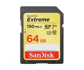 SanDisk 64GB 150MB/s Extreme SDXC card V30 UHS-IU3
