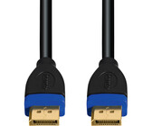 Hama DisplayPort gold-plated, double shielded, 1.80 m Cable