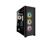 Lian Li PC-D600 Server Cabinet EATX Chassis - Black with Windowed Side Panel
