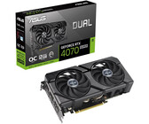 ASUS Dual GeForce RTX 4070 SUPER EVO OC Edition 12GB GDDR6X Graphics Card (90YV0KC0-M0NA00)