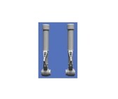 Strut covers robart main small .40 size