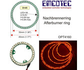 Parrot Notice Board - Info Board Plastic Frame (1200 x 900mm) - Burnt Orange