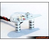 16mm dual nav & strobe light 10wx2 green