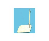 Rudder alum w/plastic support joy