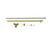 SJC Drums Apollo 14x7 Inch Black Nickel Over Brass Snare Drum with Black Nickel Hardware