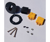 Xt-60 connector hao (male&fem) w/mount