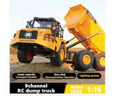 Car tam r/c heavy dump truck (gf01) por