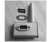 Muffler pitts style dle 20