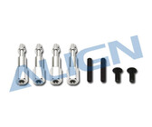 Align skid pipe (700) silver