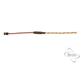 SBS Data Cable USB 2.0 to Lightning - 90° connectors - White 1m
