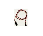 Wire ex/f servo ext twisted 20awg 24