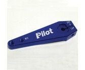 Servo arm prc single 25t blue 1.6