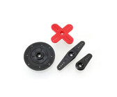 Servo arm set hitec 24t nylon (4)