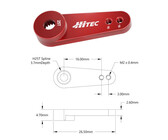 Servo arm hit 3/4  25t alloy fut-hit m2