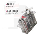Servo hitec 6.0v1.2kg/.12s shop mounted