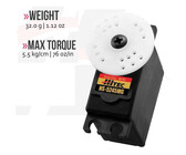 Servo hitec 4.4/5.5k15s digi mini