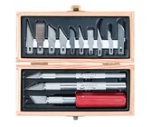 Knife hobby set ex (wooden box)