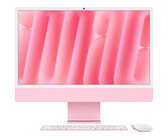 Apple iMac 24" Desktop PC - Apple M4 Chip / 24" 4.5K Retina Nano-Texture Glass / 16GB RAM / 256GB SSD / macOS / Silver