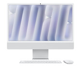 Apple iMac 24" Desktop PC - Apple M4 Chip / 24" 4.5K Retina Nano-Texture Glass / 16GB RAM / 256GB SSD / macOS / Silver