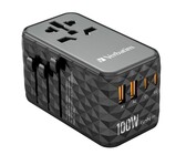 Verbatim 100W GaN III Universal Travel Adapter (32121)