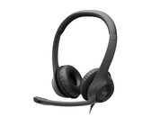 Logitech H390 Stereo USB Headset - Black (981-000485)