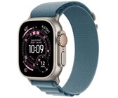 Apple Watch Ultra 3 GPS + Cellular 49mm Natural Titanium Case with Light Blue Alpine Loop - Medium (MEWM4AF/A)