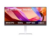 LG UltraWide 34-inch Full HD IPS 100Hz Monitor with USB-C - White (34U530A-W.AFB)