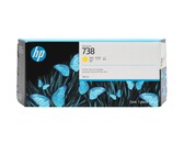 HP 738 300ml Yellow DesignJet Ink Cartridge (676M8A)