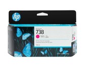 HP 738 130ml Magenta DesignJet Ink Cartridge (498N6A)